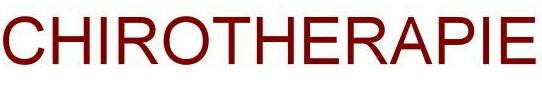CHIROTHERAPIE